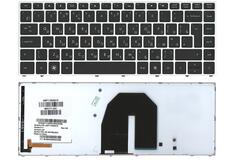 Купить Клавиатура для ноутбука HP ProBook (5330M) с подсветкой (Light), Black, (Silver Frame) RU