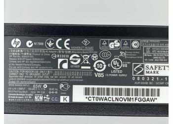 Блок живлення для ноутбука HP 65W 18.5V 3.5A 4.8x1.7mm 402018-001 Orig - фото 3