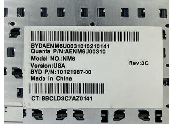 Клавиатура для ноутбука HP Mini (210-2000) Black, (Black Frame) RU - фото 3