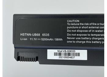 Аккумуляторная батарея для ноутбука HP Compaq HSTNN-I44C 8440p 11.1V Black 5200mAh OEM - фото 3