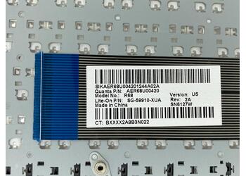 Клавіатура для ноутбука HP Pavilion (17, 17-E) White, (No Frame) RU - фото 3