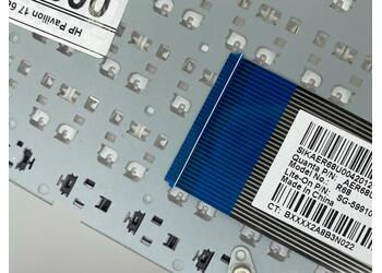 Клавіатура для ноутбука HP Pavilion (17, 17-E) White, (No Frame) RU - фото 4