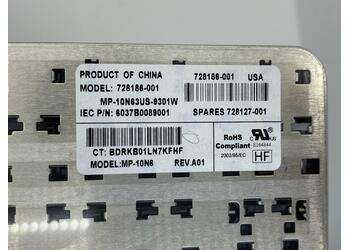 Клавиатура для ноутбука HP ProBook (242 G1) Black, RU - фото 3