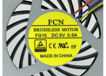 Вентилятор для ноутбука HP ProBook 450 G1, 455 G1, 470 G1 ver-2, 5V 0.5A 4-pin FCN - фото 3