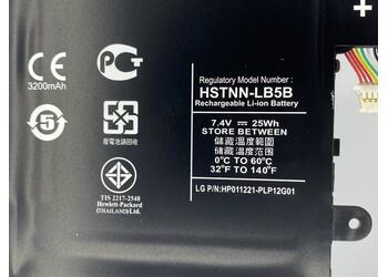 Аккумуляторная батарея для ноутбука HP Compaq HSTNN-LB5B SlateBook 101 7.4V Black 3200mAh Orig - фото 3