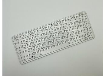 Клавиатура для ноутбука HP Pavilion (14-e) White, (White Frame), RU - фото 2