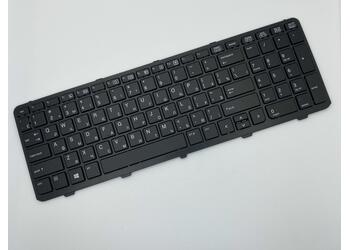 Клавіатура для HP ProBook (450 G0, 450 G1, 450 G2, 455 G1, 455 G2, 470 G0, 470 G1, 470 G2) Black, (Black Frame), RU - фото 2