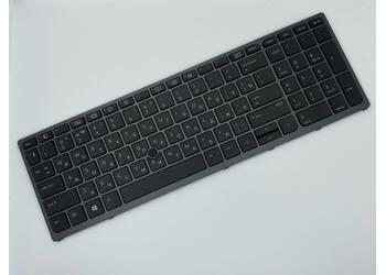 Клавиатура для ноутбука HP ProBook (470 G3) Black с подсветкой (Light), (No Frame) с указателем RU - фото 2