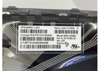 Клавиатура для ноутбука HP ProBook (470 G3) Black с подсветкой (Light), (No Frame) с указателем RU - фото 3