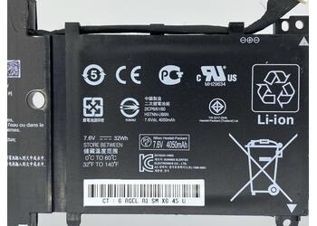 Аккумуляторная батарея для ноутбука HP Compaq HV02XL Pavilion 11-k 7.6V Black 4000mAh Orig - фото 3