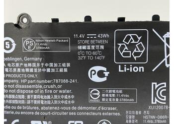 Аккумуляторная батарея для ноутбука HP PS03XL Stream x360 11.4V Black 3700mAh Orig - фото 3