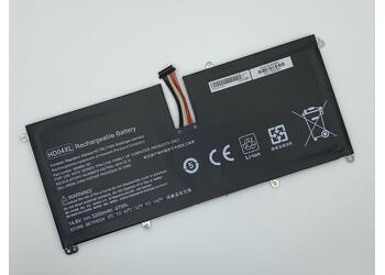 Акумуляторна батарея для ноутбука HP HD04XL Envy 13-2000eg Spectre XT Ultrabook 14.8V Black 3200mAh OEM