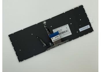 Клавиатура для ноутбука HP Pavilion (13-dk), с подсветкой (Light), Silver, (No Frame) RU