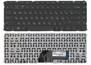 Клавиатура для ноутбука HP Envy (4-1000) Black, (No Frame) RU