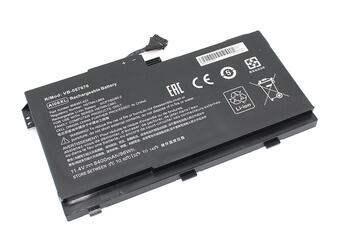 Акумуляторна батарея для ноутбука HP A106XL ZBook 17 G3 11.4V Black 8400mAh OEM