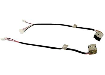 Разъем питания для ноутбука HP Pavilion DV7-2000, DV7-3000 6pin+2pin с кабелем