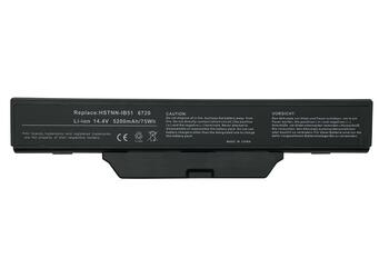 Акумуляторна батарея для ноутбука HP Compaq HSTNN-IB51 6720s 14.4V Black 5200mAh OEM