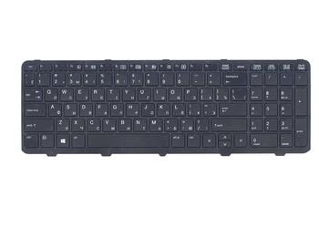 Клавиатура для HP ProBook (450 G0, 450 G1, 450 G2, 455 G1, 455 G2, 470 G0, 470 G1, 470 G2) Black, (Black Frame), RU - фото 2