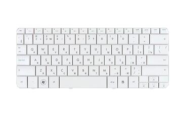 Клавиатура для ноутбука HP Pavilion (DV2-1000, dv2-1020er, dv2-1035er, dv2-1110er) White, RU - фото 2