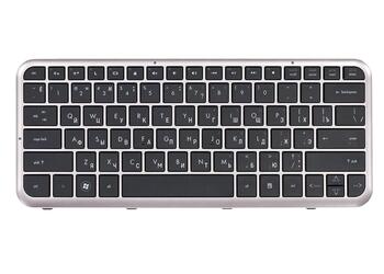 Клавіатура для ноутбука HP Pavilion (DM3-1000) Black, (Silver Frame) RU - фото 6
