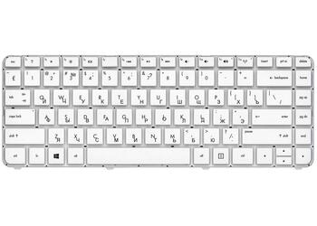 Клавиатура для ноутбука HP Pavilion (G4-2000) White, (No Frame) RU - фото 2