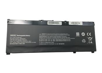 Акумуляторна батарея для ноутбука HP SR03XL Pavilion 15-CX 11.55V Black 4550mAh OEM