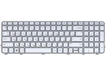 Клавиатура HP Pavilion DV6-6000, DV6-6100, DV6-6200, DV6-6B00, DV6-6C00, DV6T-6000, DV6T-6100, DV6T-6B00, DV6T-6C00, DV6Z-6000, DV6Z-6100, DV6Z-6B00, DV6Z-6C00 Silver, (Gray Frame) RU - фото 2