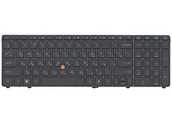 Клавиатура для ноутбука HP Elitebook (8760W) с указателем (Point Stick), Black, (Black Frame) RU - фото 2