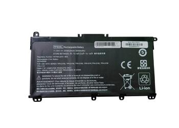 Акумуляторна батарея для ноутбука HP TF03 TPN-C131 11.55V Black 3630mAh OEM