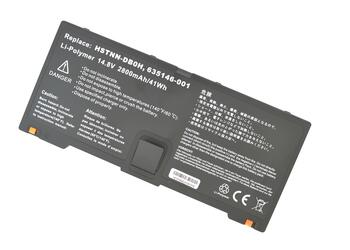 Аккумуляторная батарея для ноутбука HP Compaq HSTNN-DB0H ProBook 5330M 14.8V Black 2800mAh OEM - фото 5