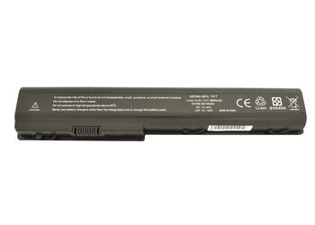 Усиленная аккумуляторная батарея для ноутбука HP Compaq HSTNN-C50C DV7 14.4V Black 6600mAh OEM - фото 4