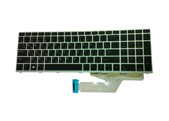 Клавиатура для ноутбука HP ProBook (450 G5) с подсветкой (Light), Black, (Black Frame), RU - фото 5