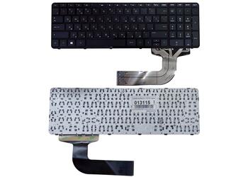 Клавиатура для ноутбука HP Pavilion (17-F, 15-P) Black, (Black Frame) RU - фото 5