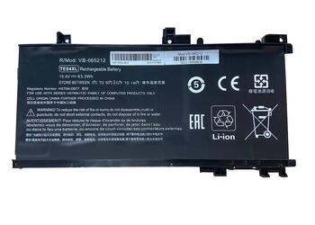 Аккумуляторная батарея для ноутбука HP TE04XL Pavilion 15-bс 15.4V Black 4112mAh - фото 5