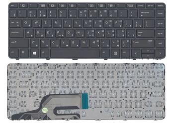 Клавиатура для HP ProBook (430 G3, 440 G3, 430 G4, 440 G4, 445 G3) Black, (Black Frame), RU - фото 5