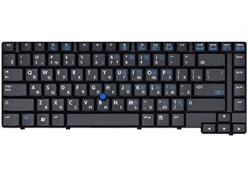 Клавиатура для ноутбука HP Compaq (8510P) с указателем (Point Stick), Black, RU - фото 2