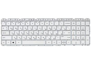 Клавиатура для ноутбука HP Pavilion (17, 17-E) White, (No Frame) RU - фото 2