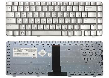 Клавиатура для ноутбука HP Pavilion (DV3000, DV3500) Silver, RU - фото 5