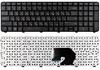Клавиатура для ноутбука HP Pavilion DV7-6000 Black, (Black Frame) RU
