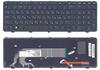Клавиатура для ноутбука HP 450 G0, G1, G2, 455 G1, G2, 470 G0, G1 с подсветкой (Light), Black, (Black Frame), RU