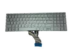 Купить Клавиатура для ноутбука HP (15-dw0000) с подсветкой (Light), Silver, (No Frame) RU