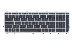 Купить Клавиатура для ноутбука HP Envy (15-j000, Envy 15T-J, Envy 15Z-J, Envy 17-J, Envy 17T-J) Black, (Silver Frame) RU