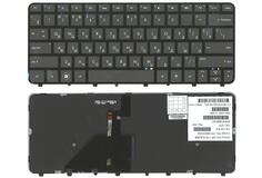 Купить Клавиатура для ноутбука HP Folio (13-1000, 13-2000) с подсветкой (Light), Black, (Black Frame) RU
