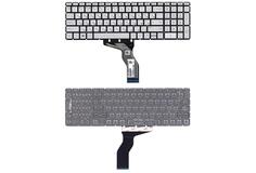 Купить Клавиатура для ноутбука HP (15-BW 250 G6) Silver с подсветкой (Light), (No Frame) RU